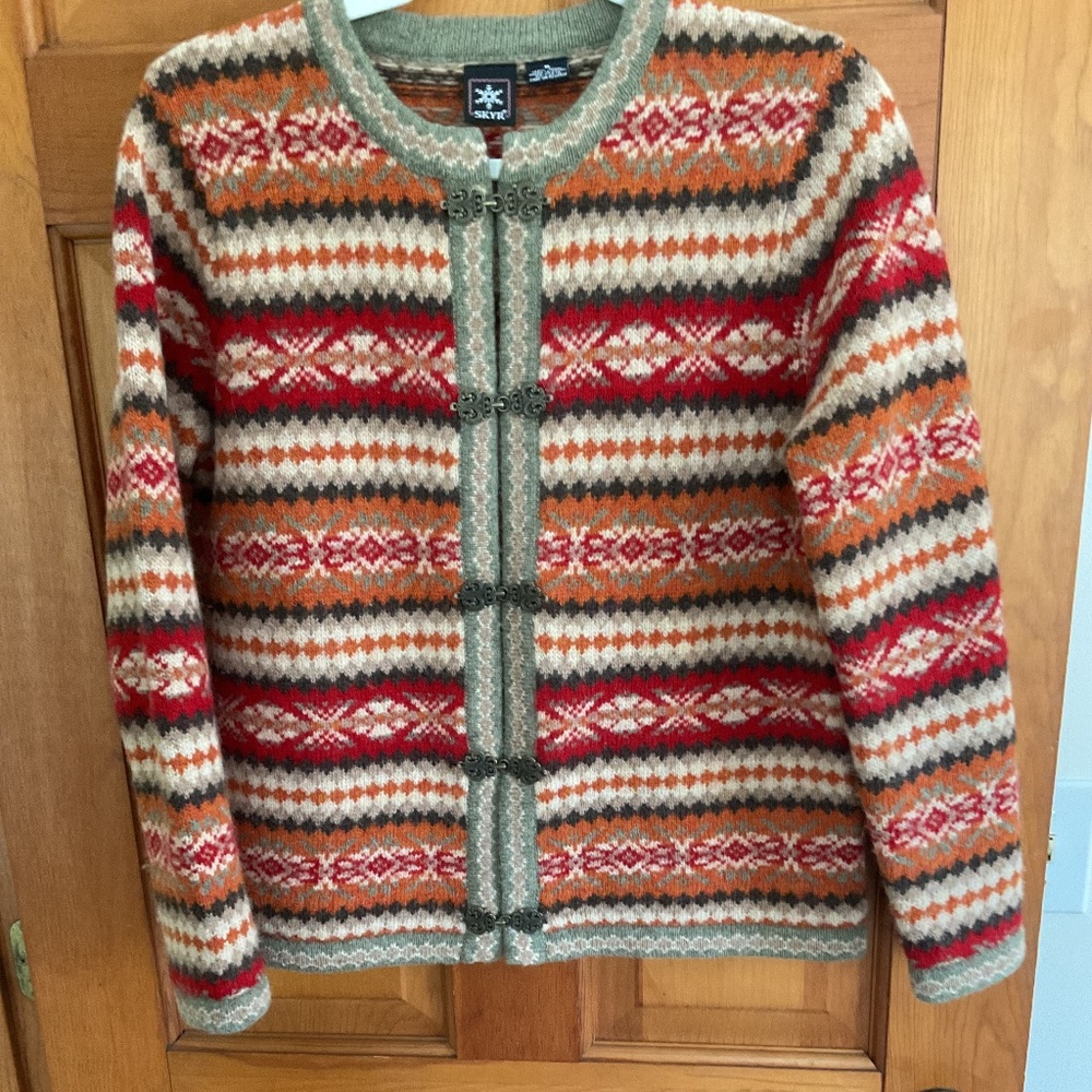 Vintage SKYR warm wool sweater Size Small - Picture 7 of 7